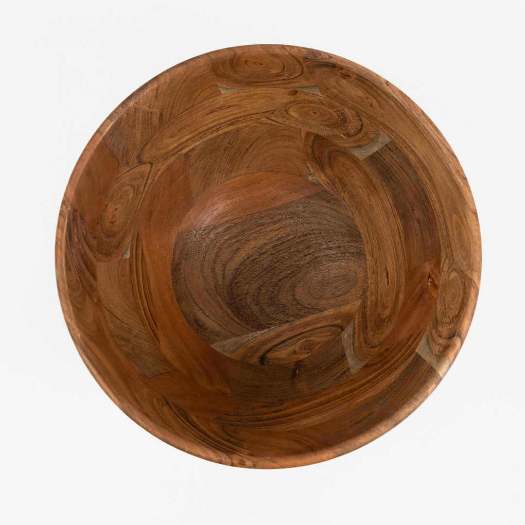 Acacia Wood Serving Bowl