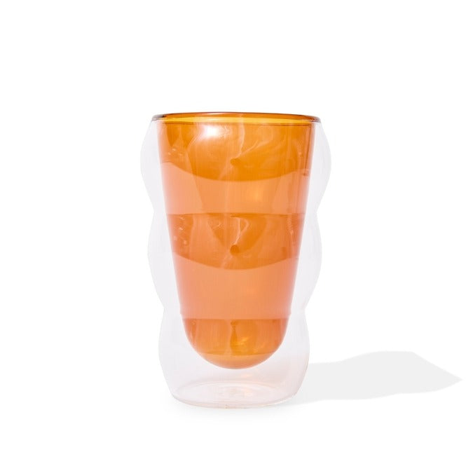 Amber Glass Cloud Cup