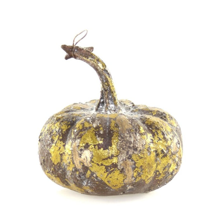 Antique Gilded Pumpkin