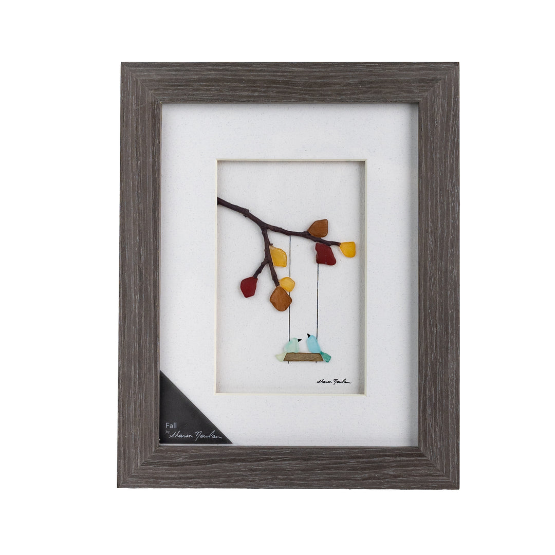 Autumn Pebble Wall Art
