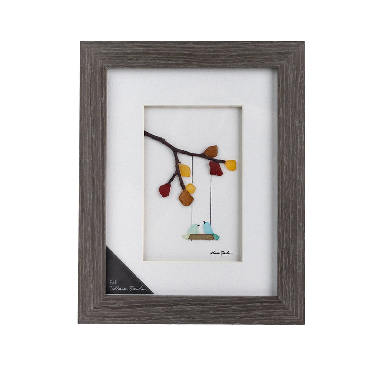 Autumn Pebble Wall Art