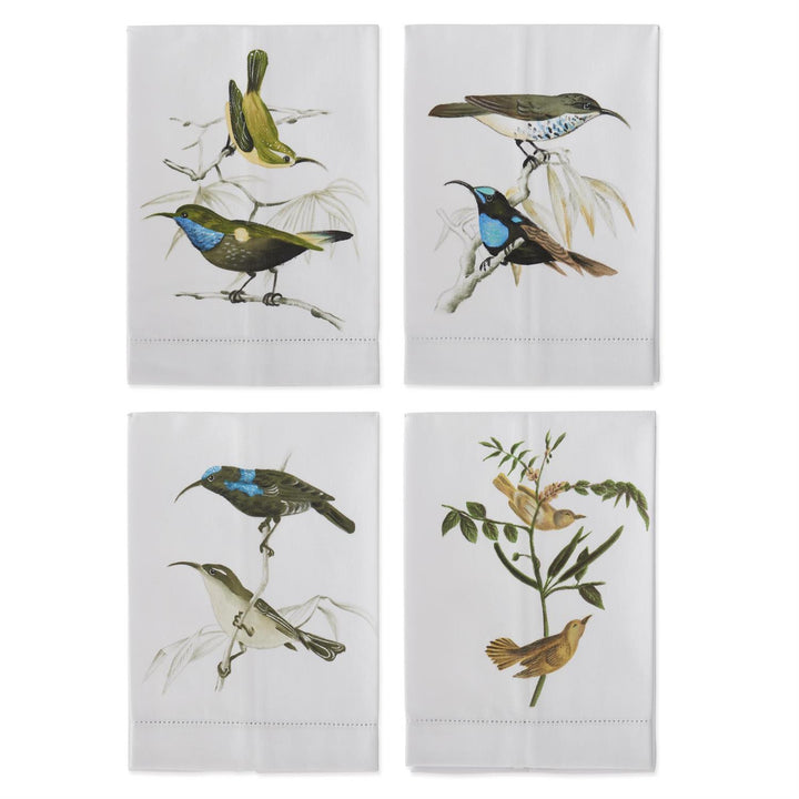 Aviary Painted Guest Towel