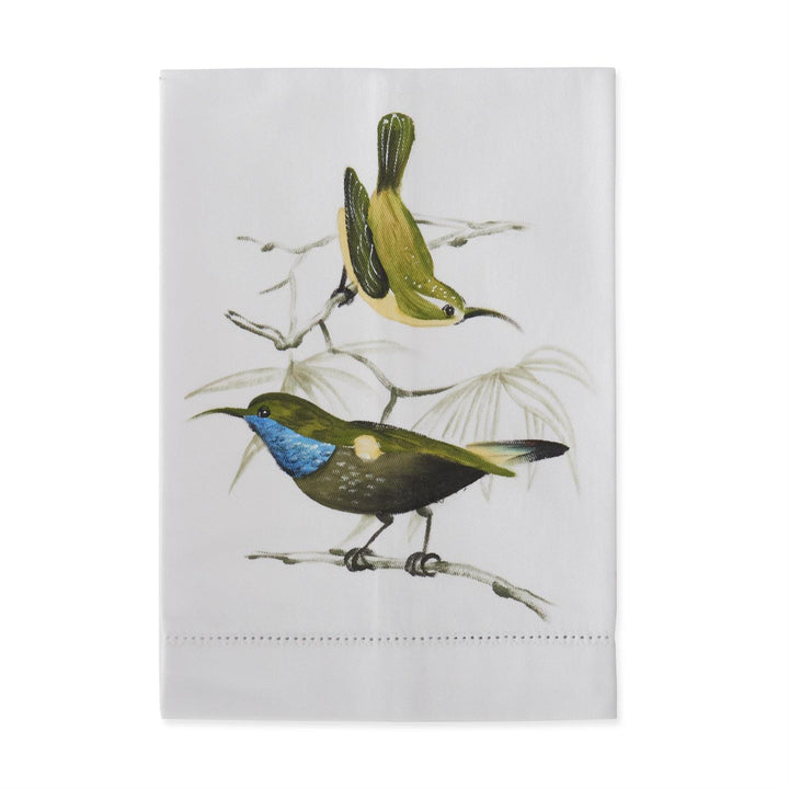 Aviary Painted Guest Towel