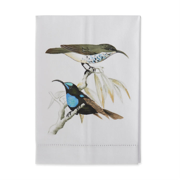 Aviary Painted Guest Towel