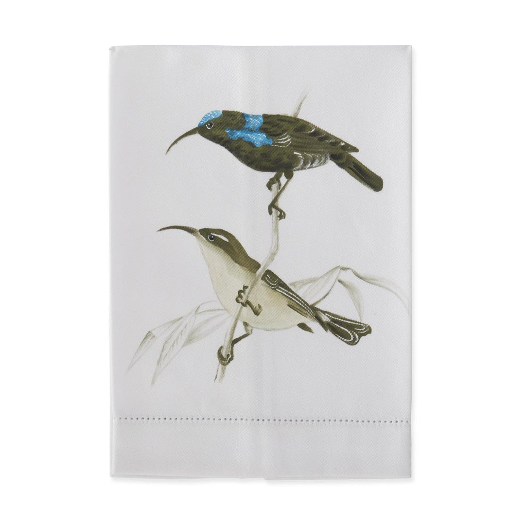 Aviary Painted Guest Towel