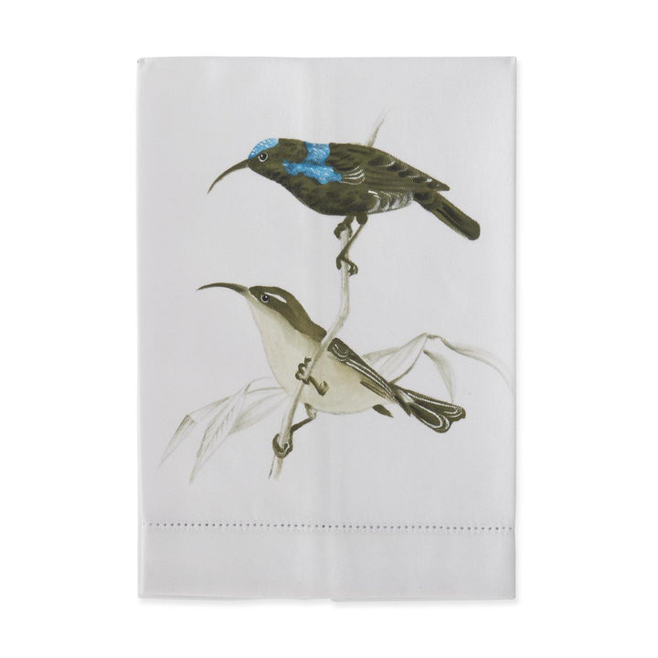 Aviary Painted Guest Towel