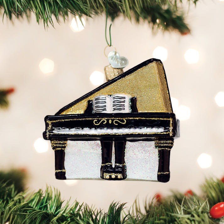 Baby Grand Piano Ornament