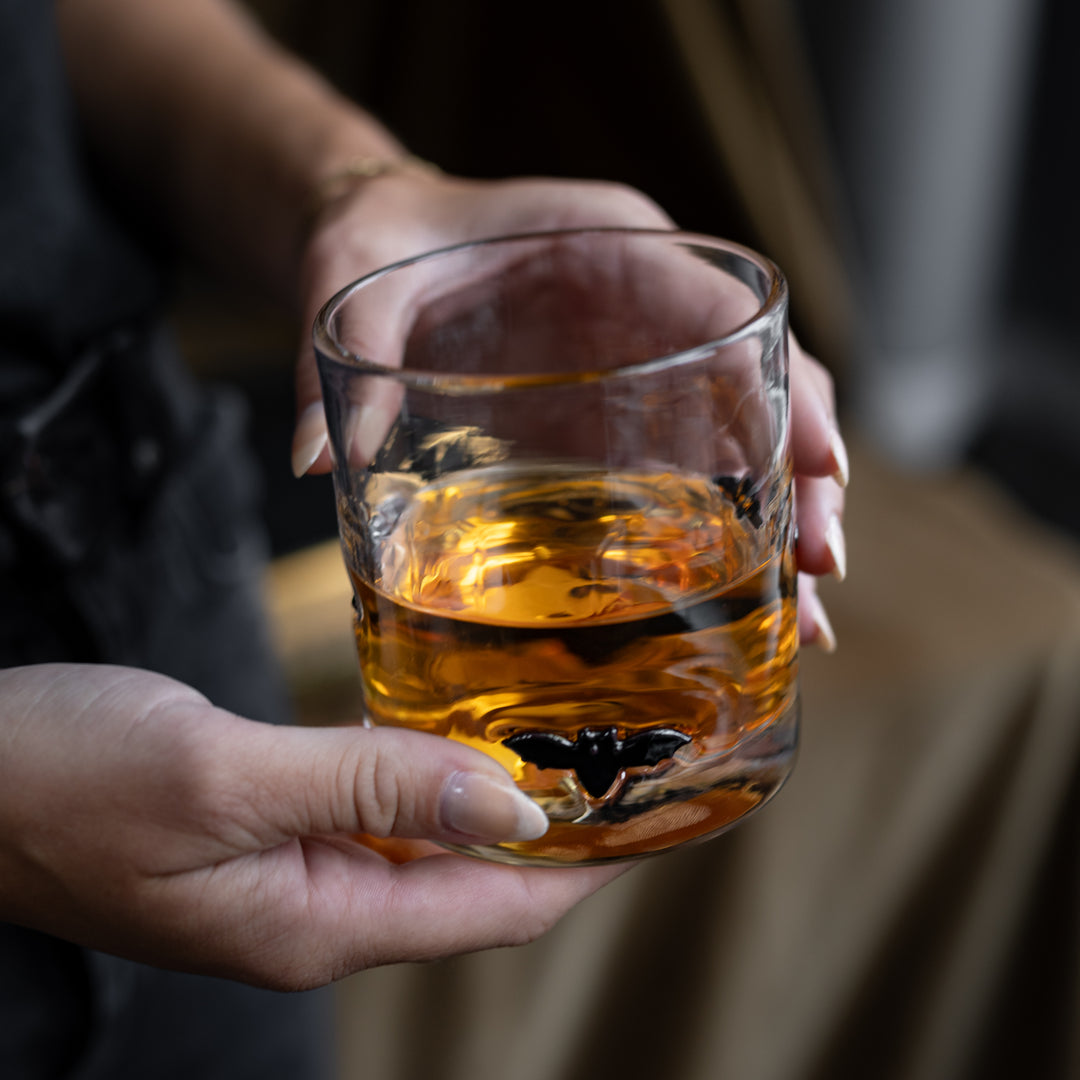 Bat Double Old Fashion Glass