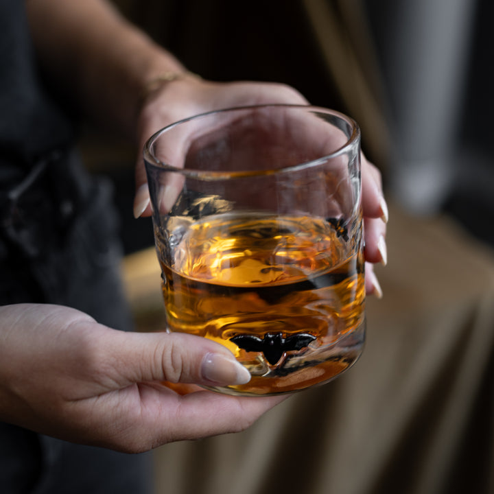 Bat Double Old Fashion Glass