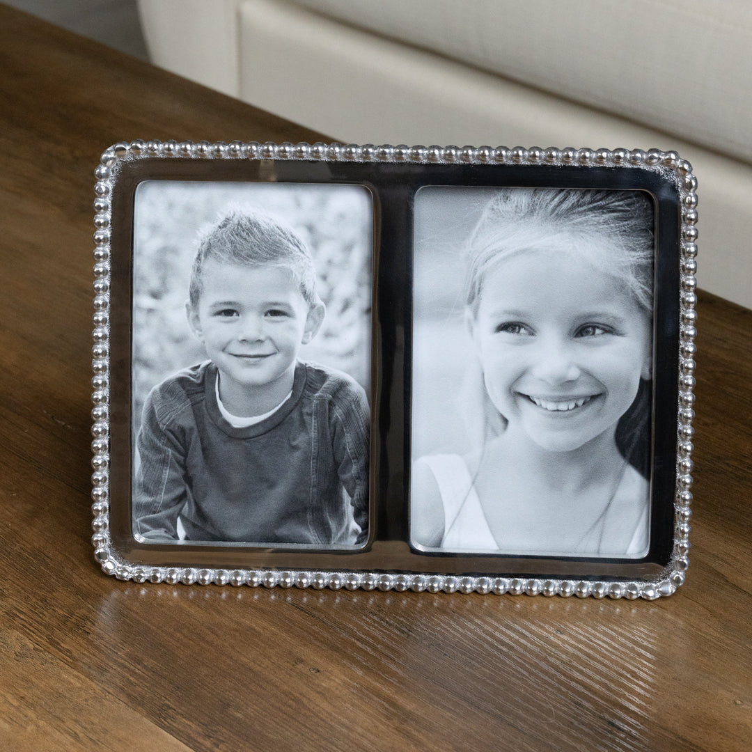 Beaded Double 4x6 Frame