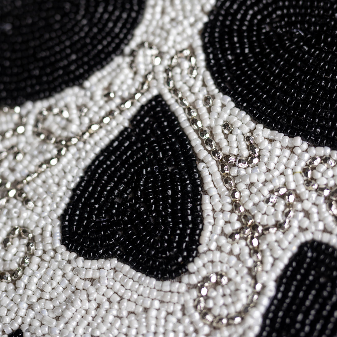 Beaded Skull Placemat