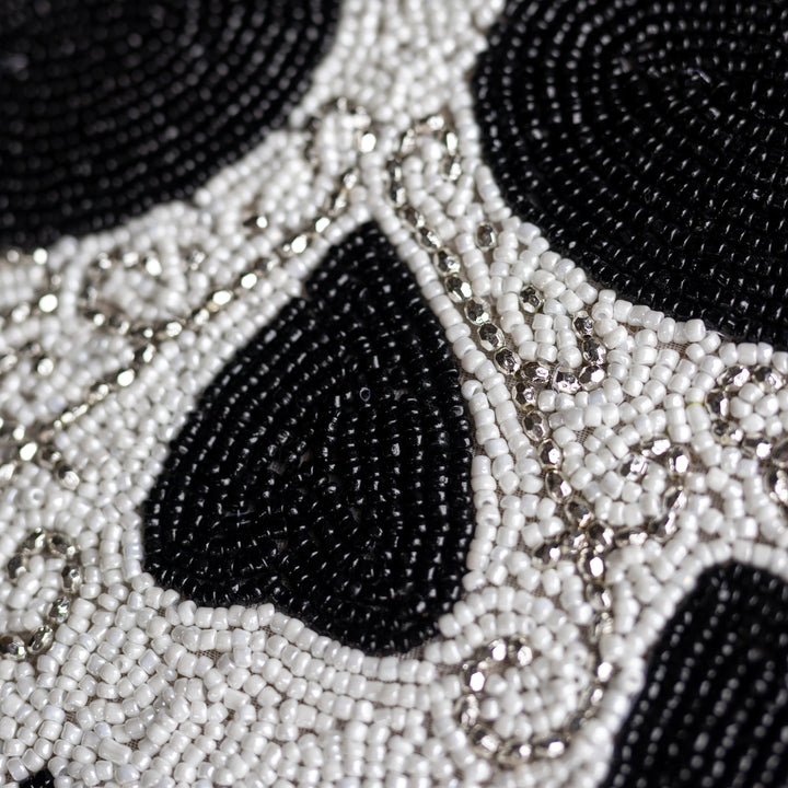 Beaded Skull Placemat