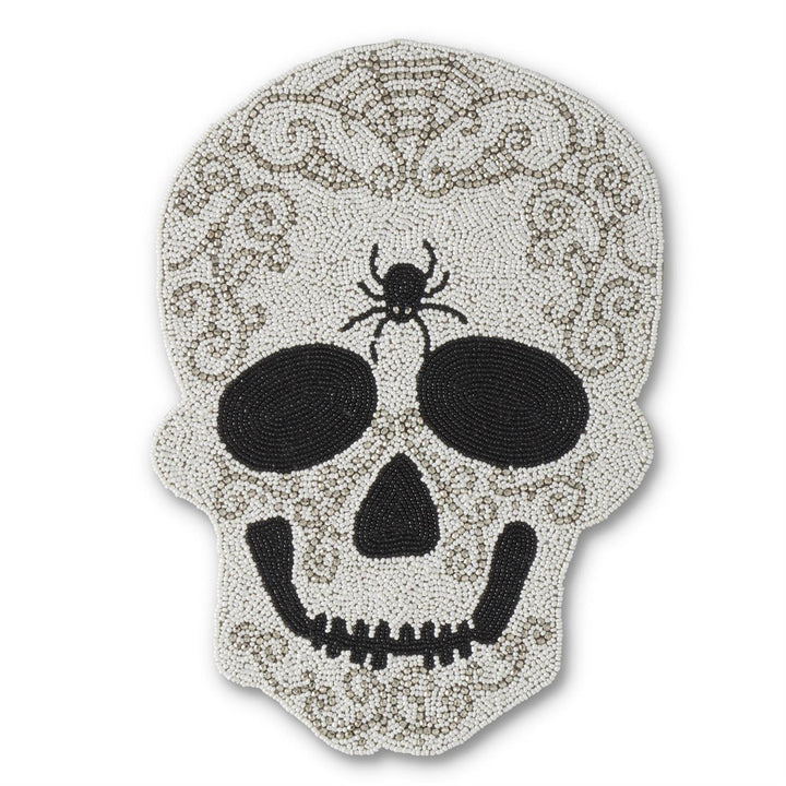 Beaded Skull Placemat