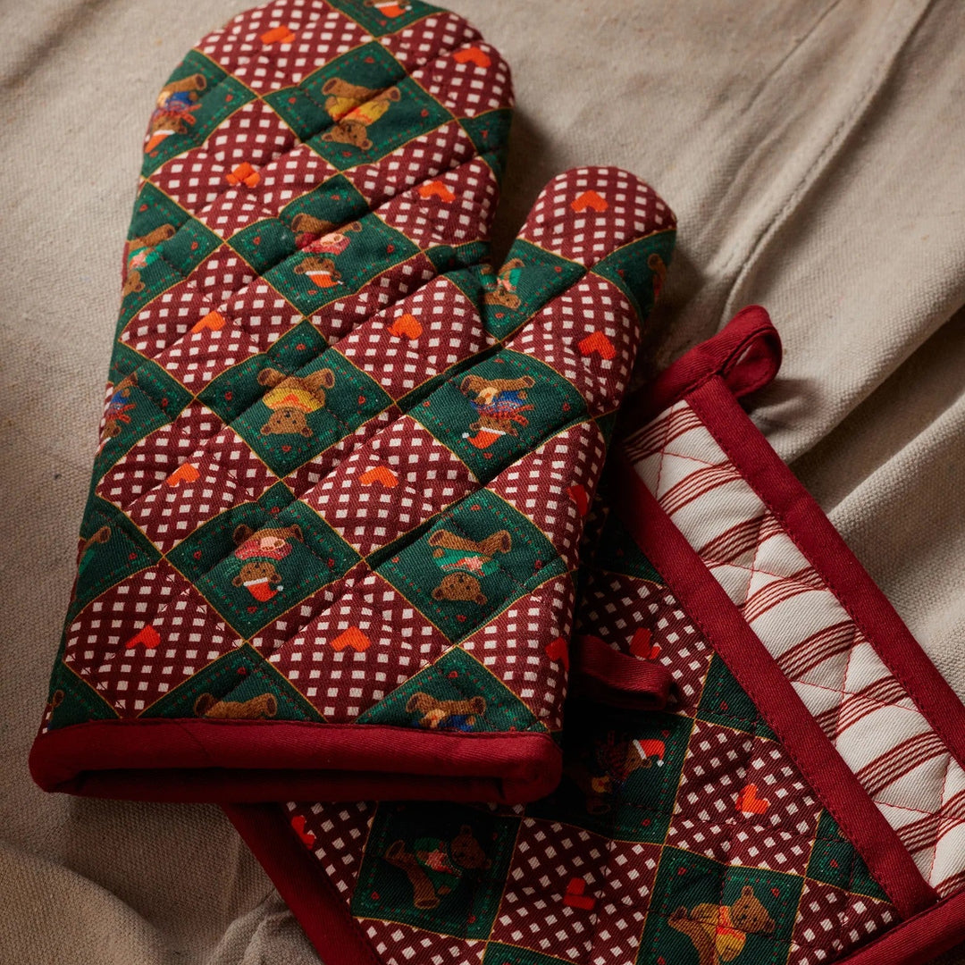 Beary Christmas Oven Mitt