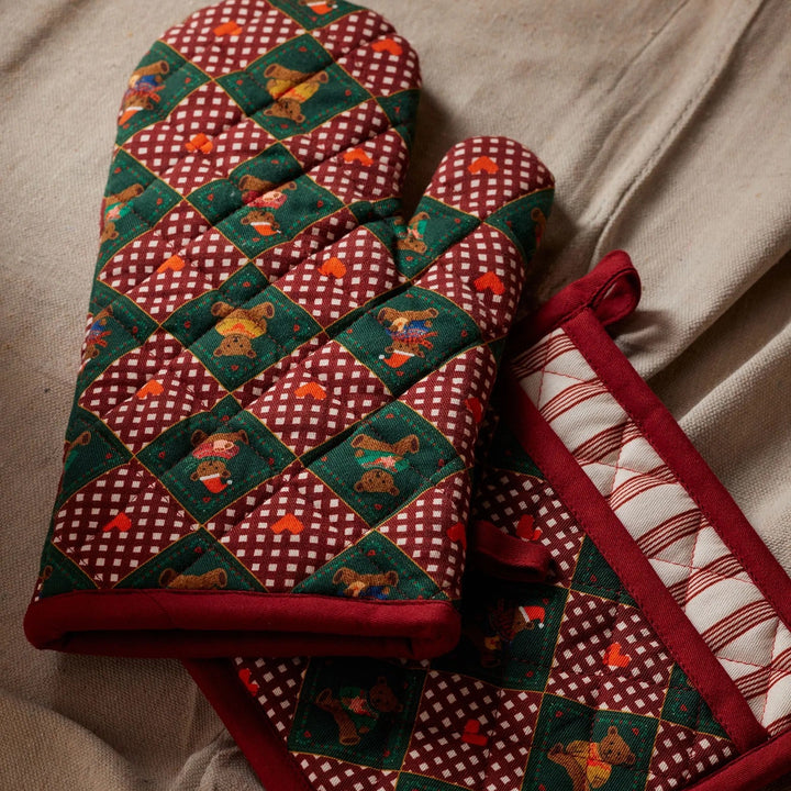 Beary Christmas Oven Mitt