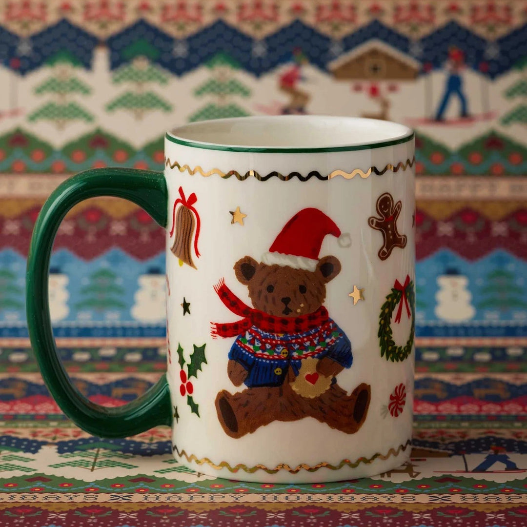 Beary Christmas Porcelain Mug