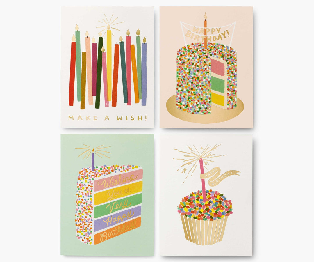 Birthday Candle Keepsake Card Box