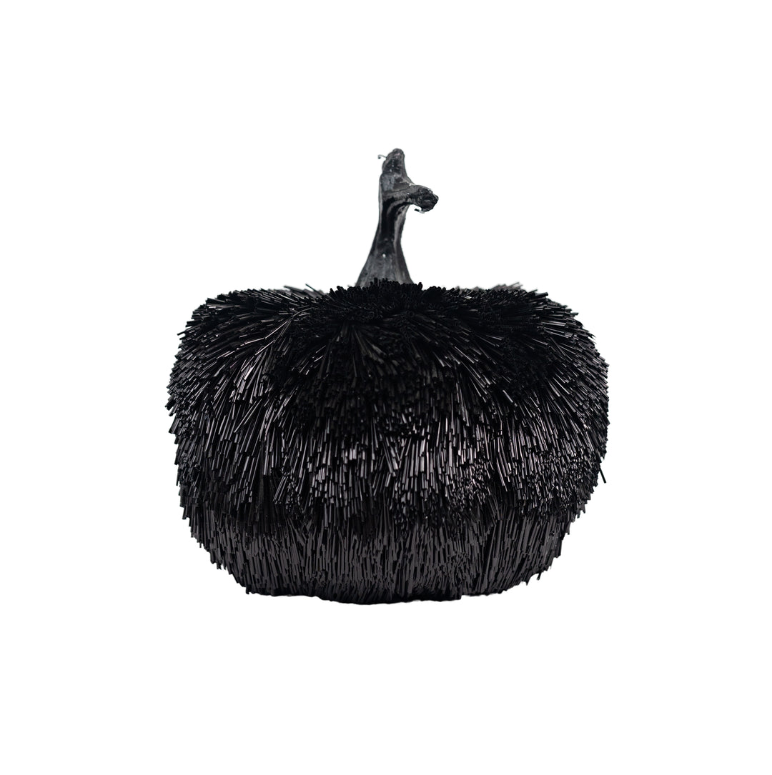 Black Textured Pumpkin