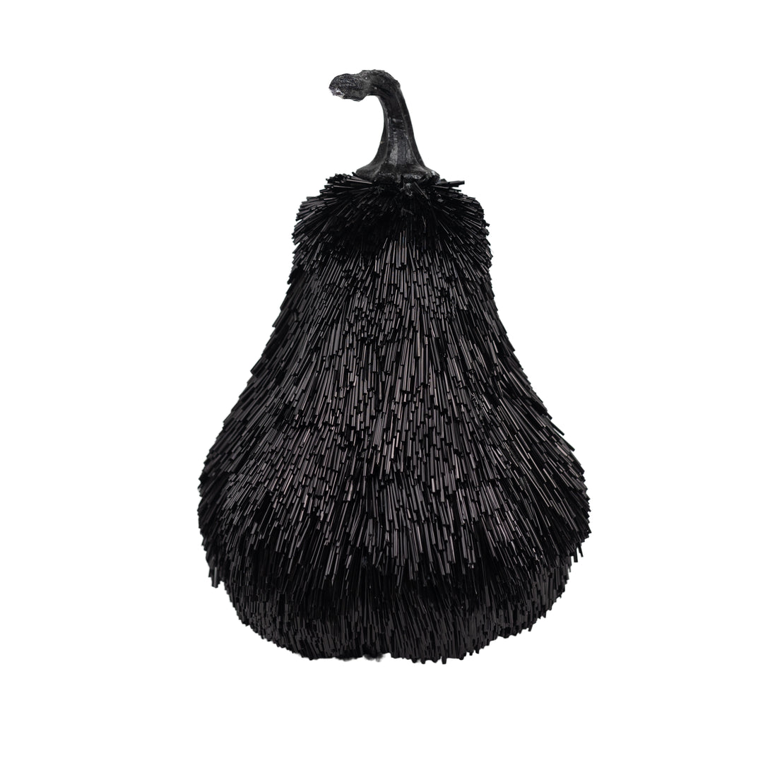 Black Textured Pumpkin