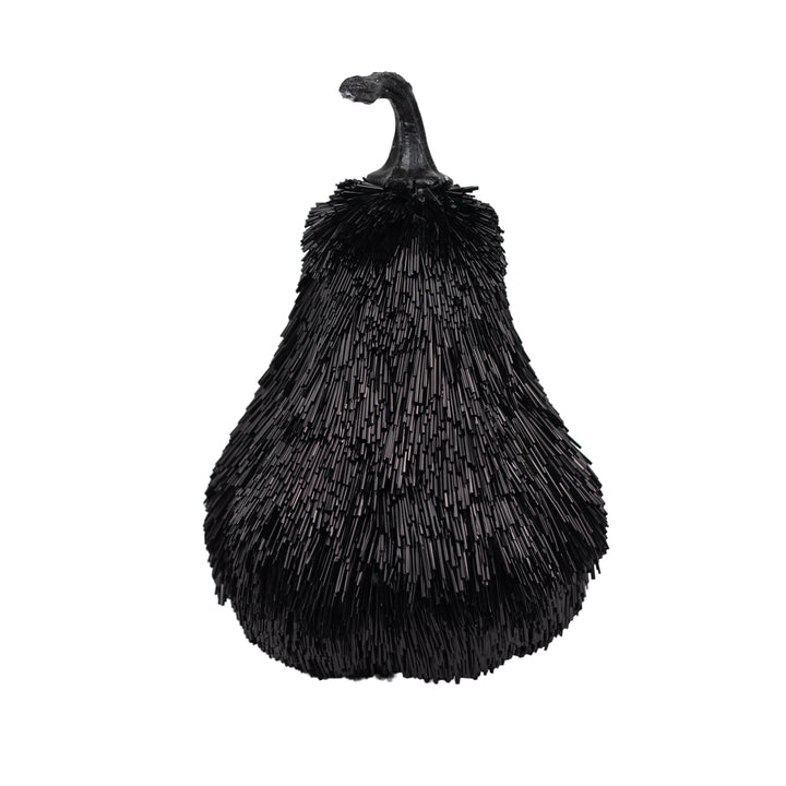 Black Textured Pumpkin