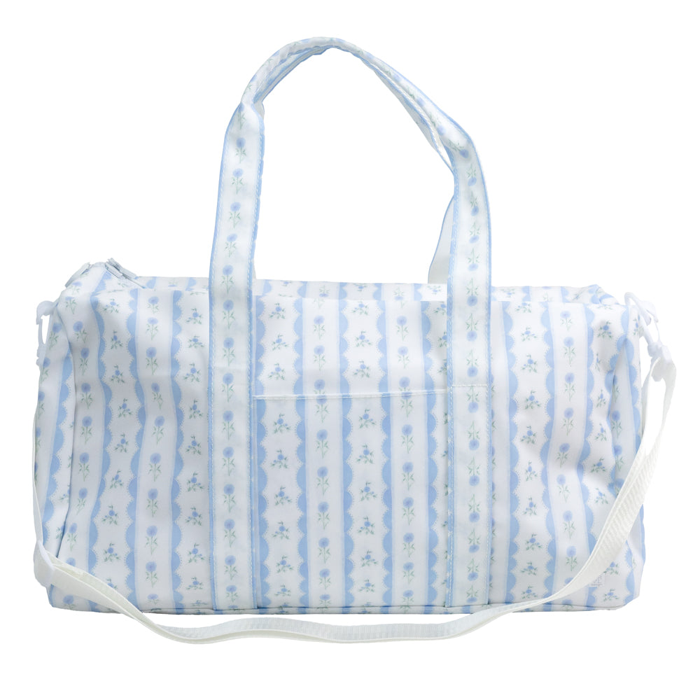 Blue Floral Weekender