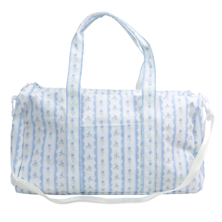 Blue Floral Weekender