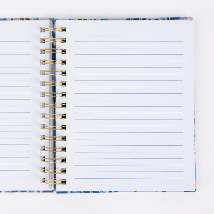 Blue Marble Spiral Journal