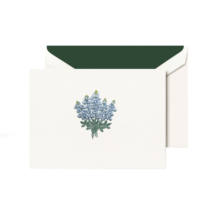 Bluebonnets Folded Note Set