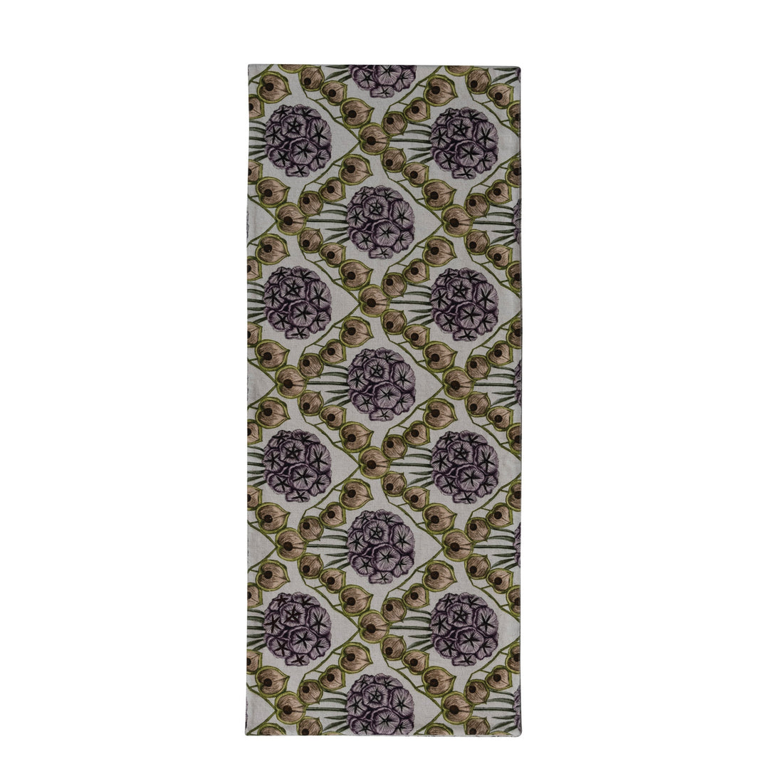 Botanic Print 72" Table Runner