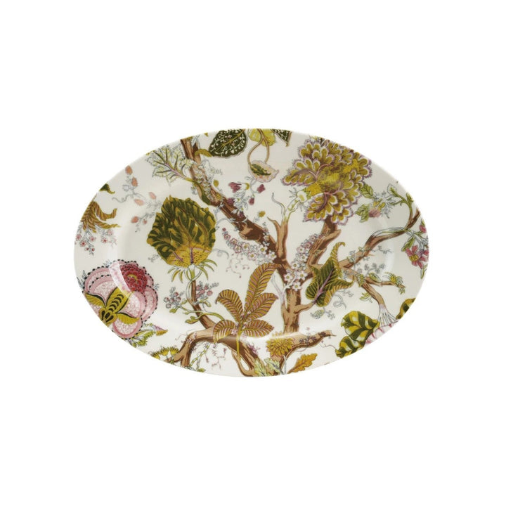 Botanic Print Oval Platter