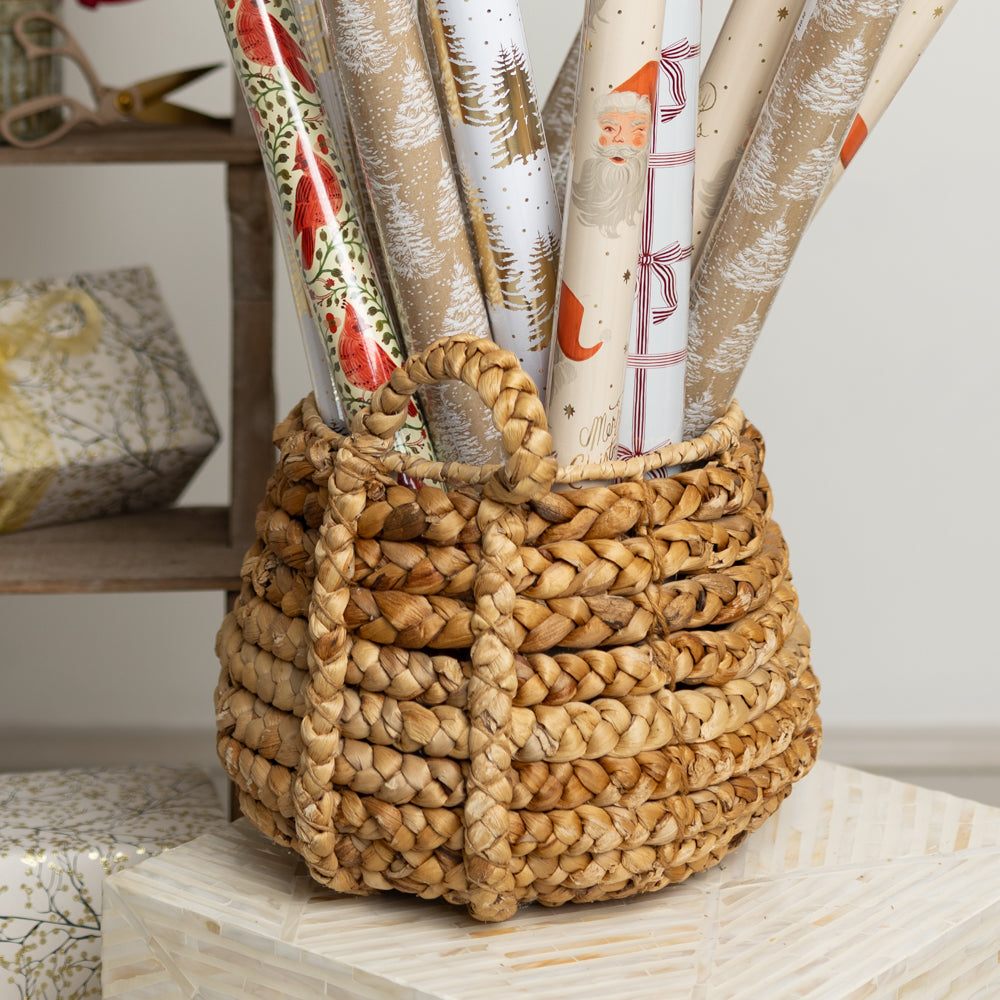 Braided Handled Basket Small