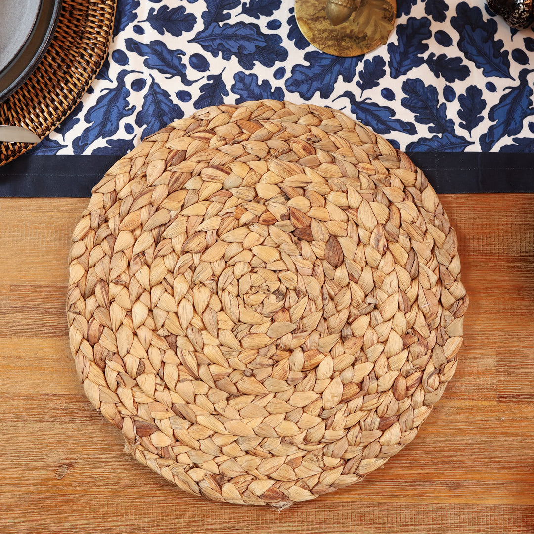 Braided Water Hyacinth Placemat