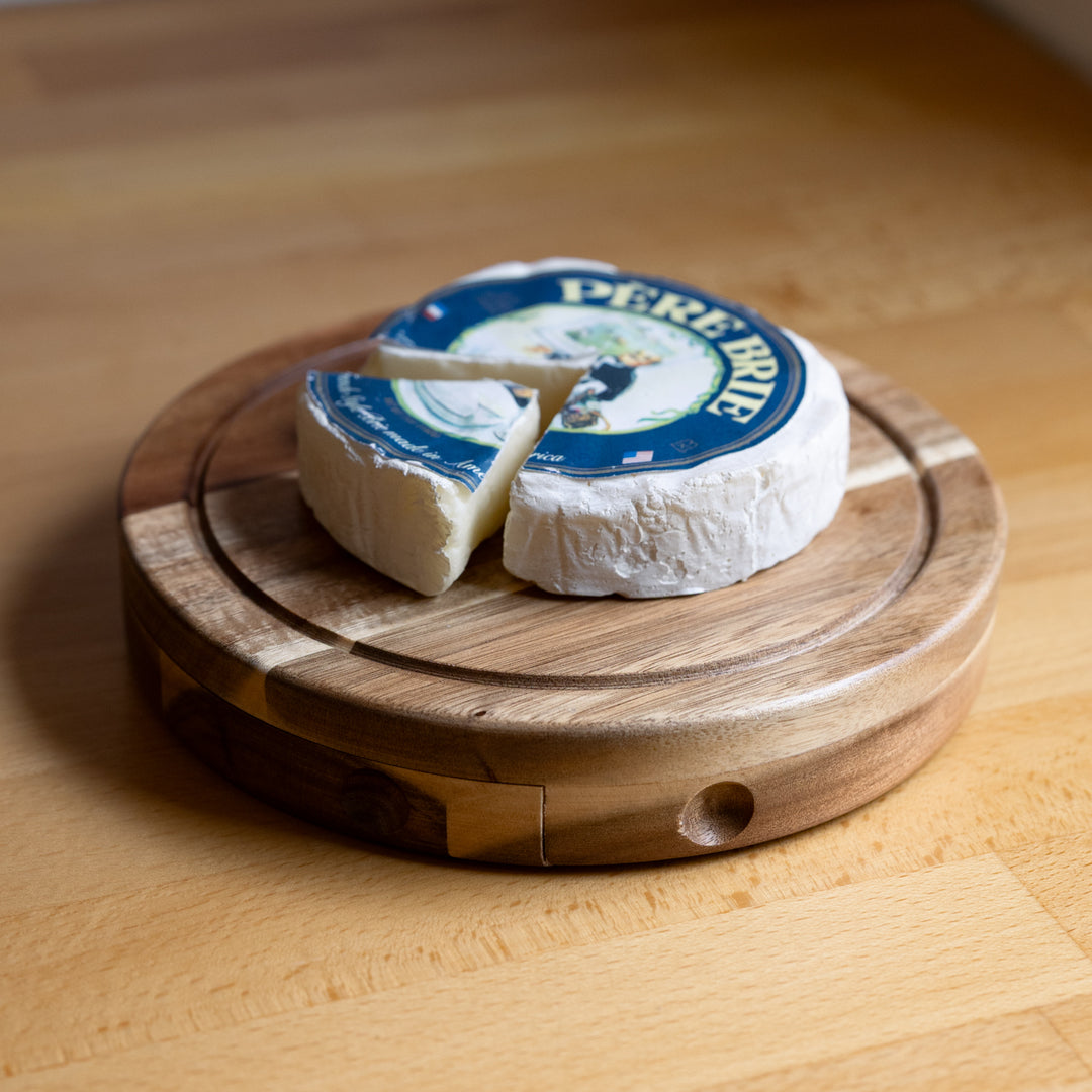 Brie Cheese Board Set