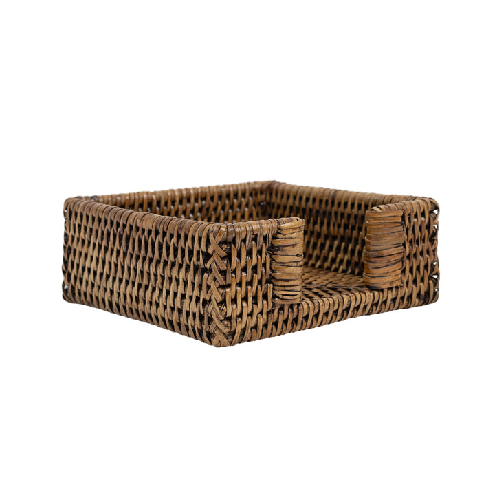 Burma Rattan Cocktail Napkin Holder