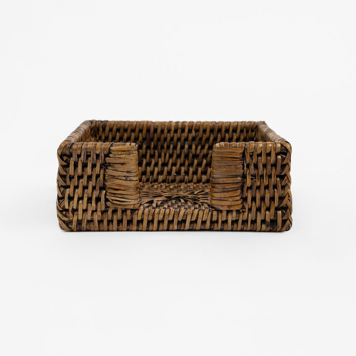 Burma Rattan Cocktail Napkin Holder