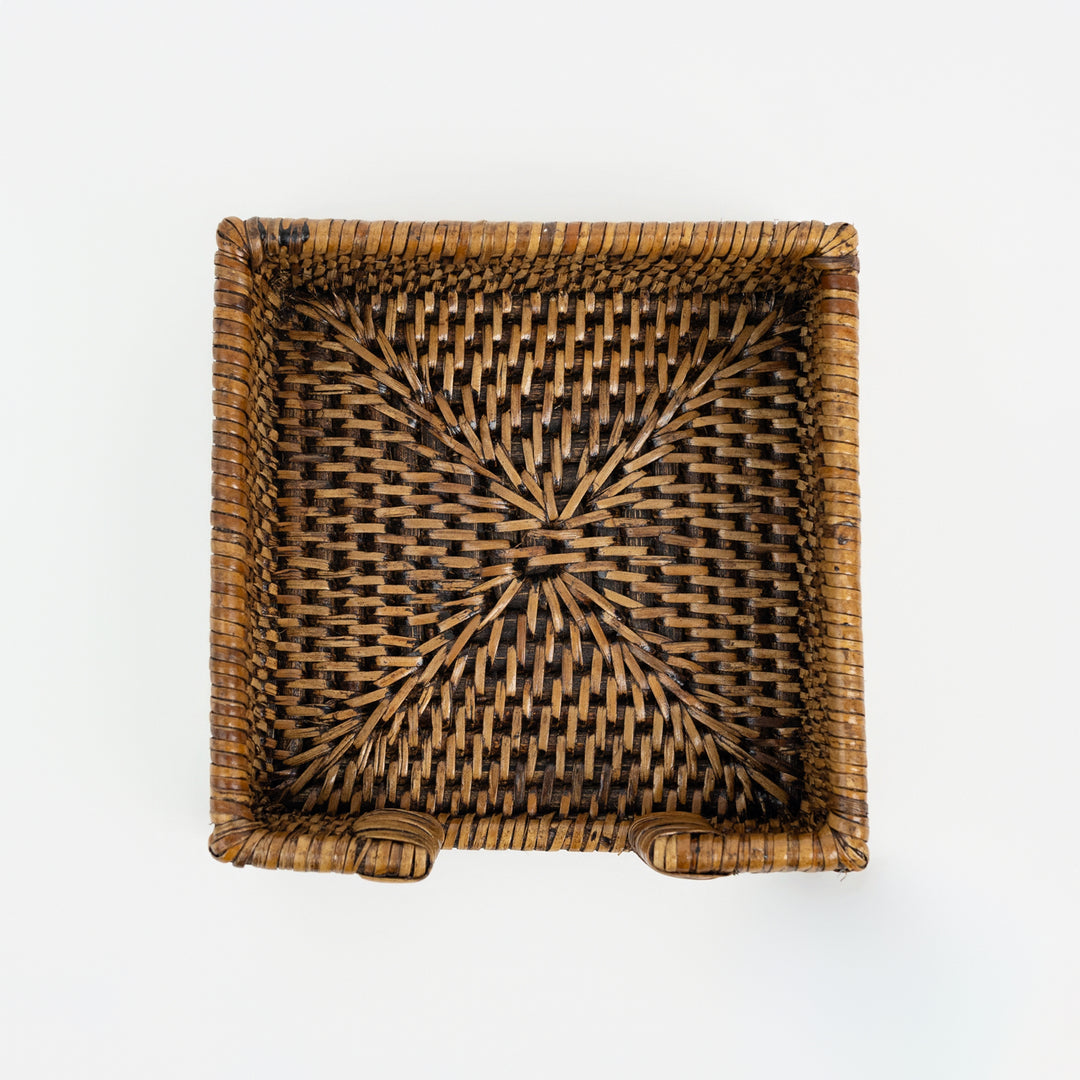 Burma Rattan Cocktail Napkin Holder
