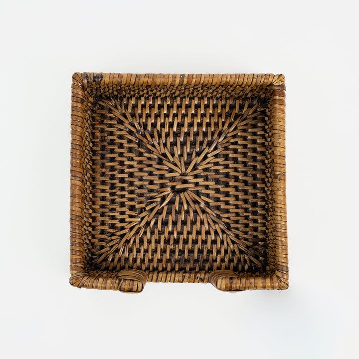 Burma Rattan Cocktail Napkin Holder