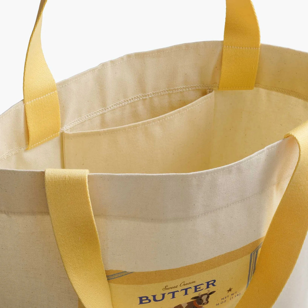 Butter East West Canvas Tote Bag