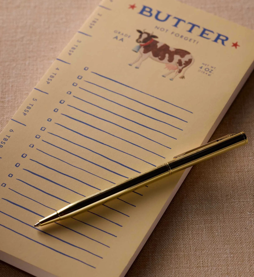 Butter Not Forget Market Pad