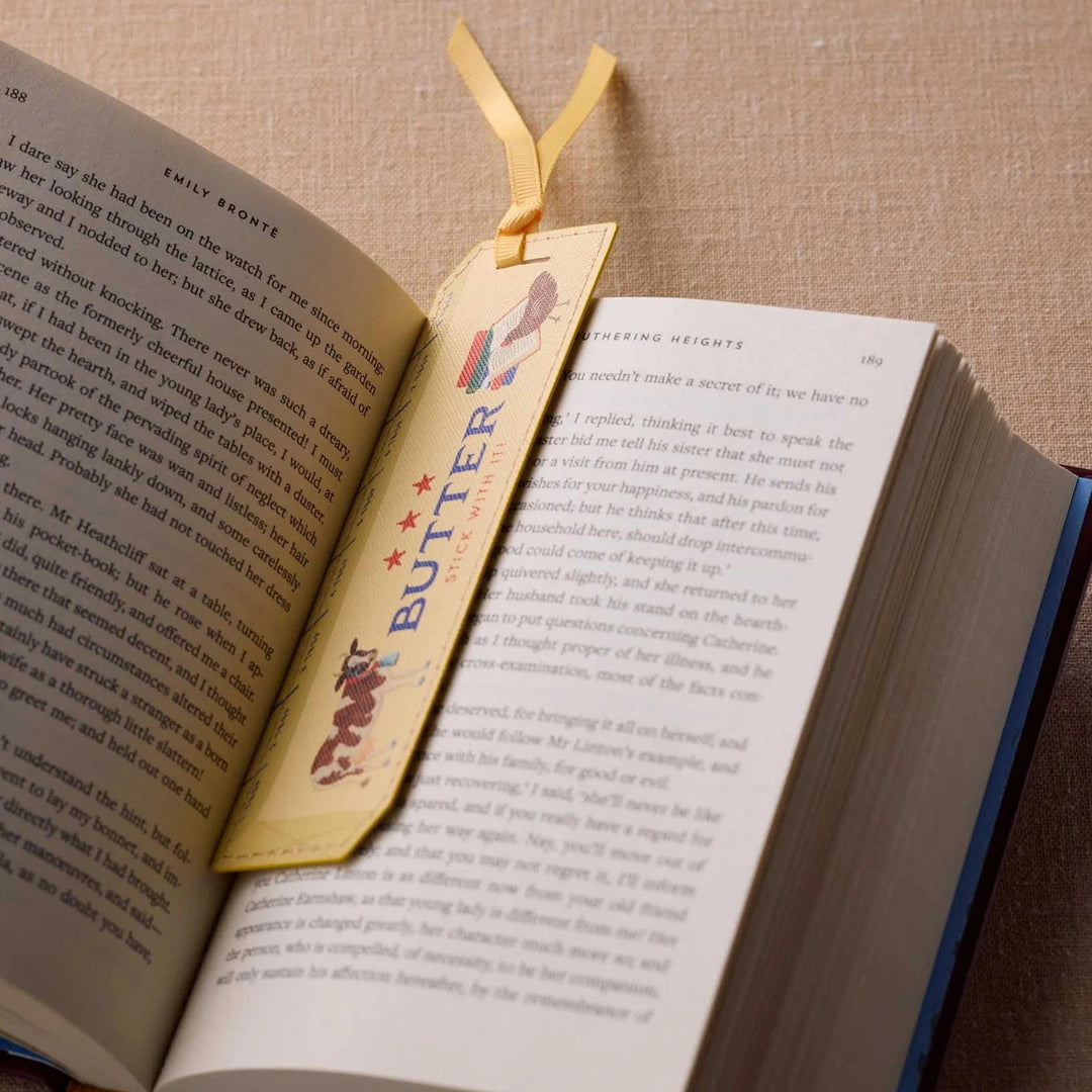 Butter Stick with It Bookmark