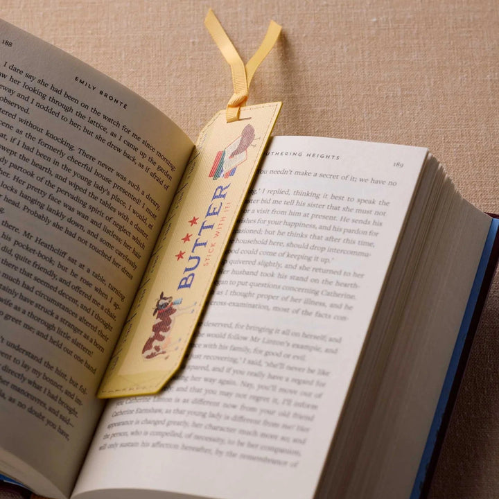 Butter Stick with It Bookmark