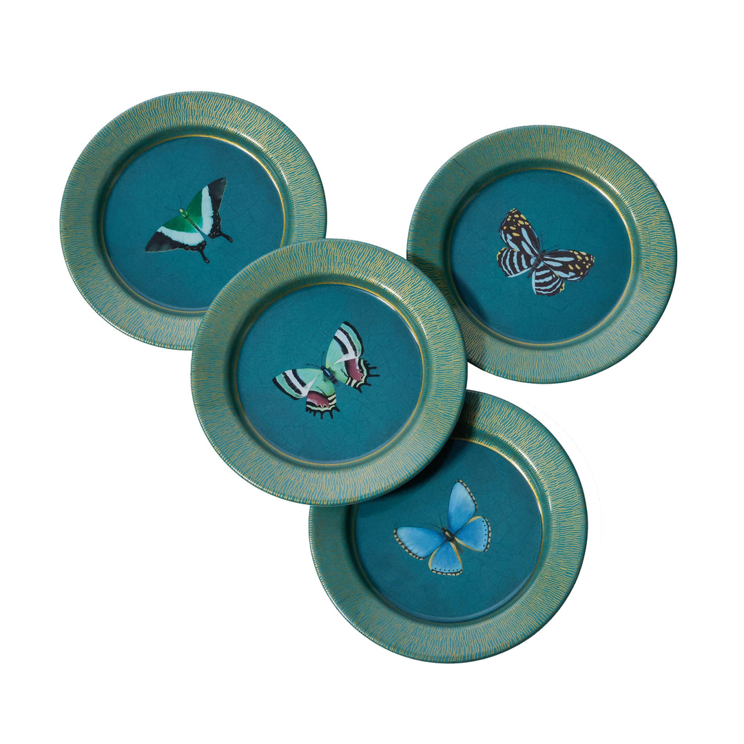 Butterfly Melamine Plate