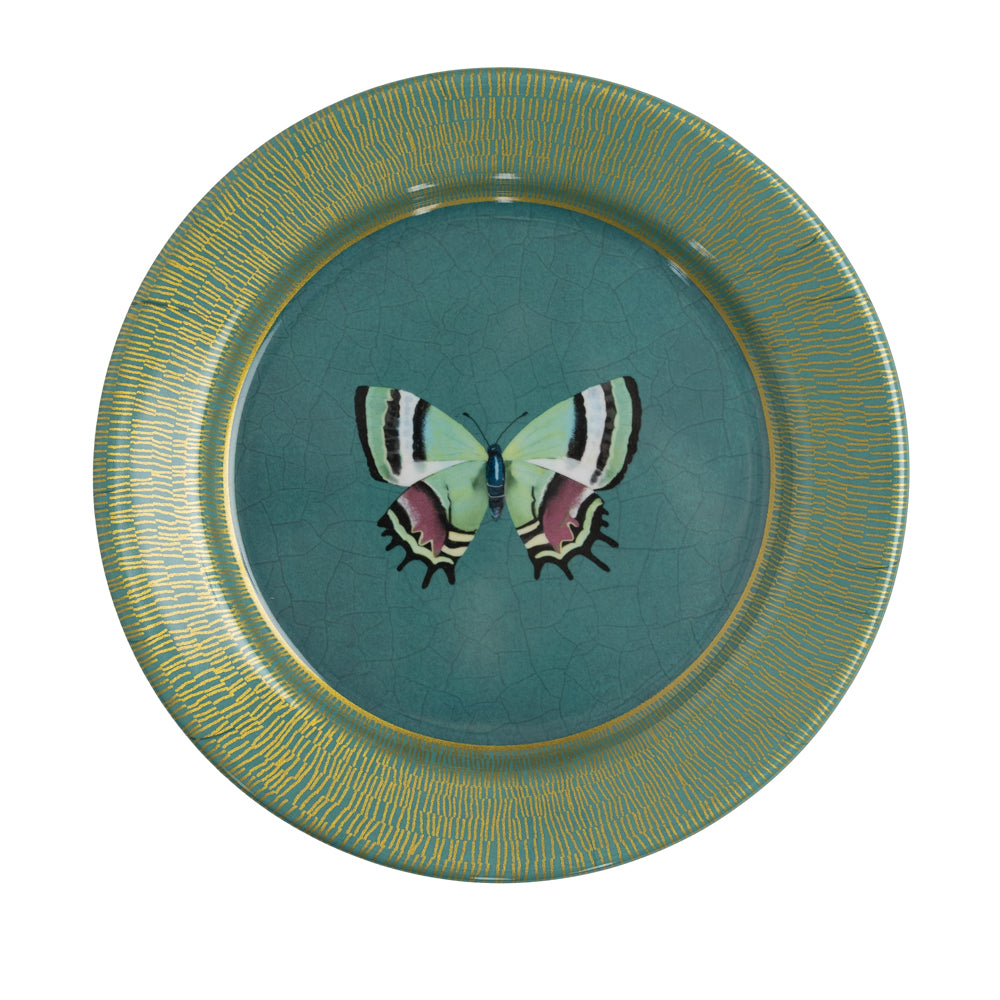 Butterfly Melamine Plate