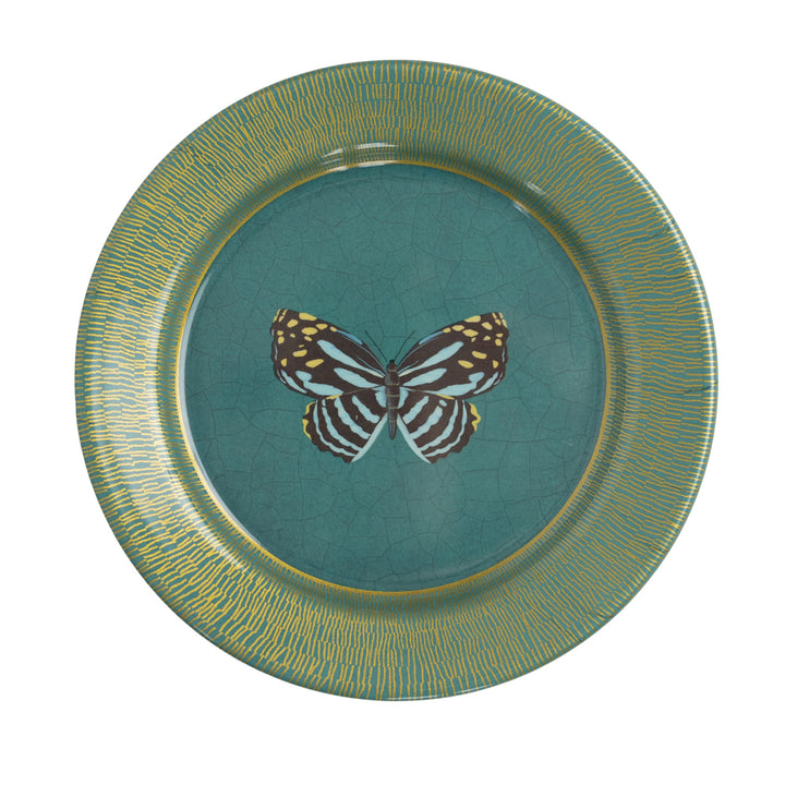 Butterfly Melamine Plate