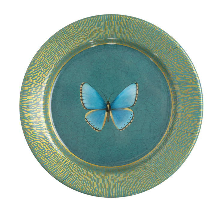 Butterfly Melamine Plate