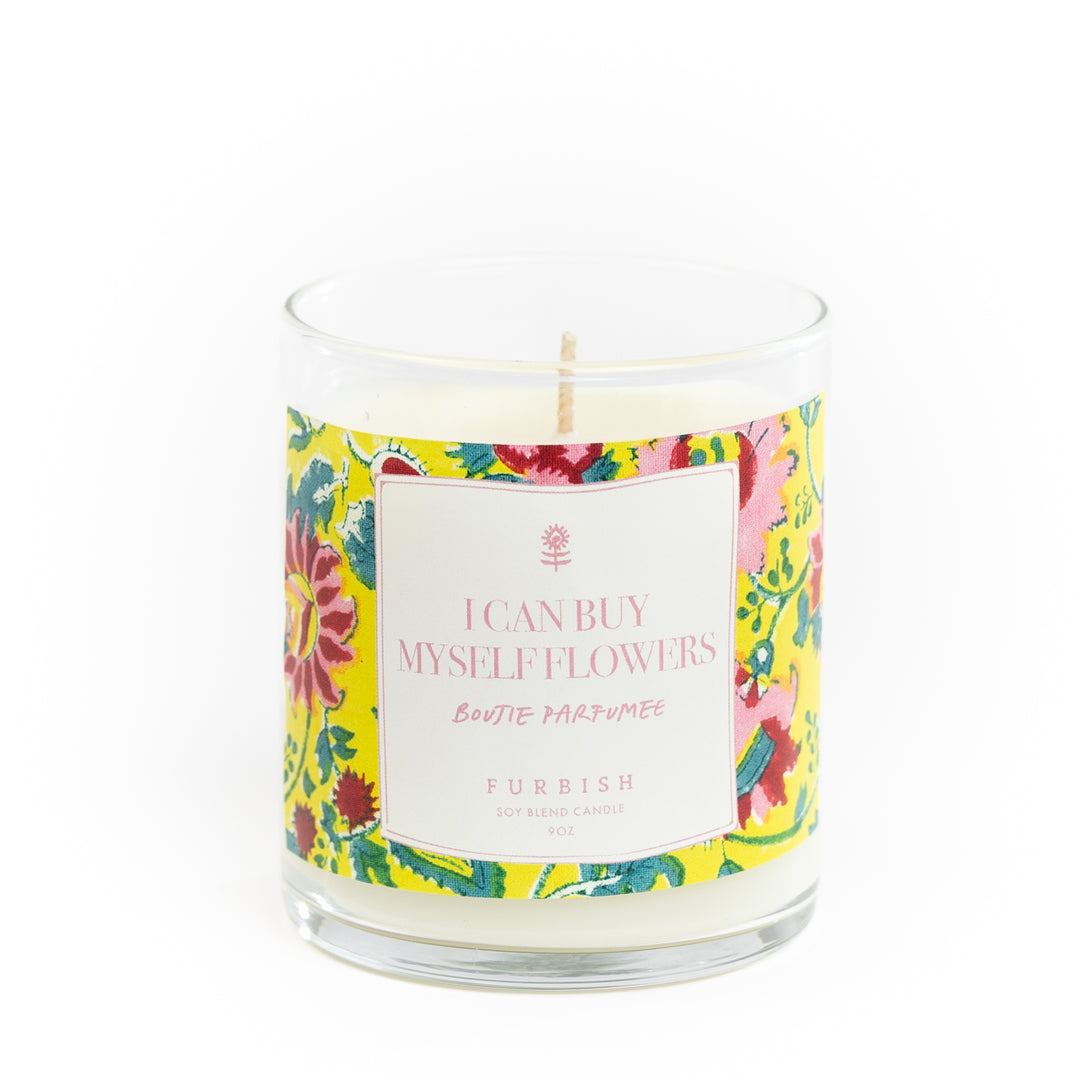 Buy Myself Flowers Candle