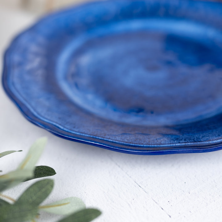 Campania Blue Melamine Dinner Plate