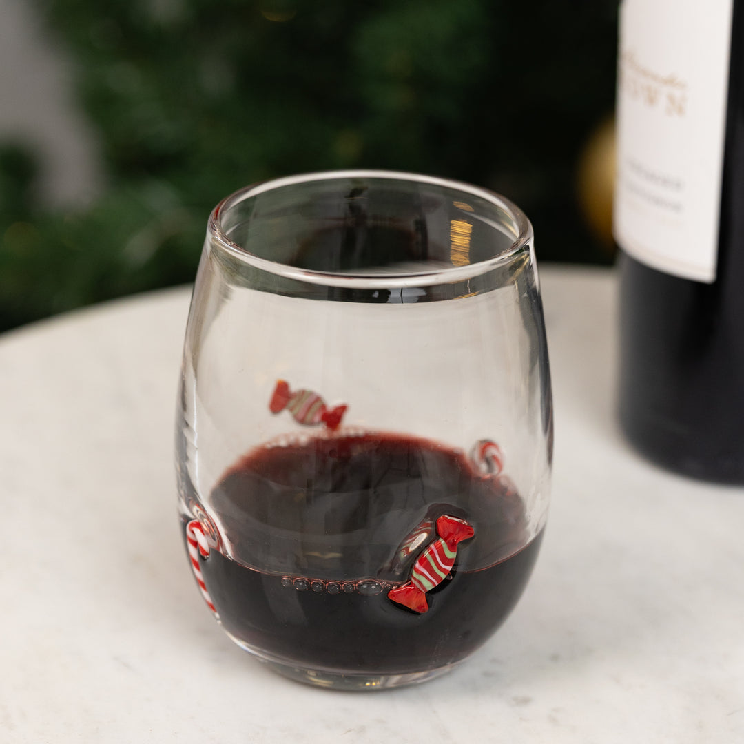 Candy Stemless Wine Glass