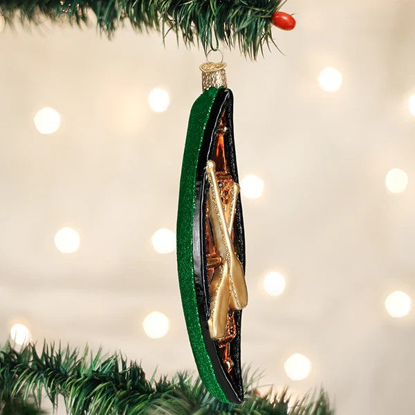 Canoe Ornament