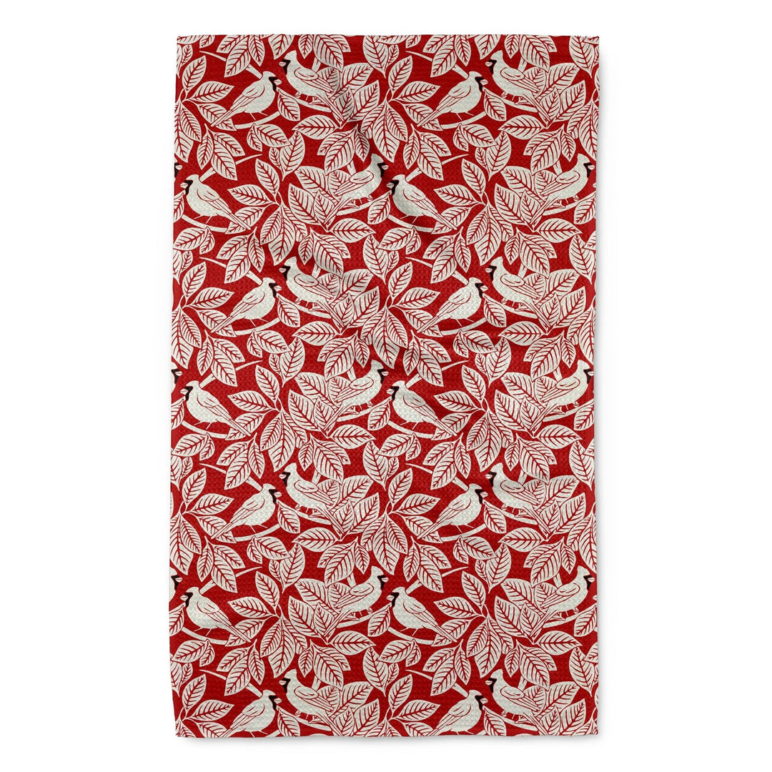 Cardinal Canopy Tea Towel